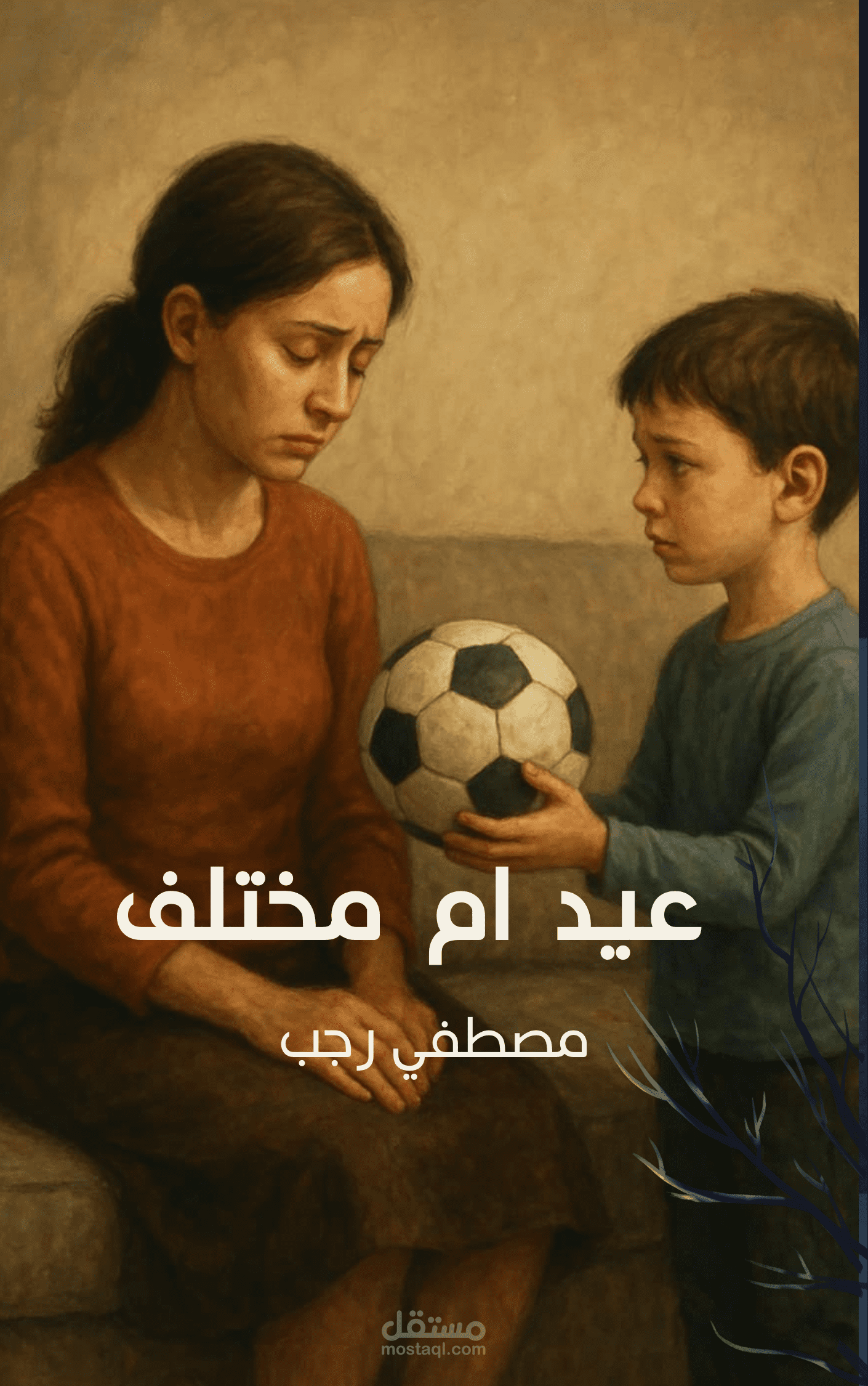 قصة قصيرة _ كرة قدم في عيد الام