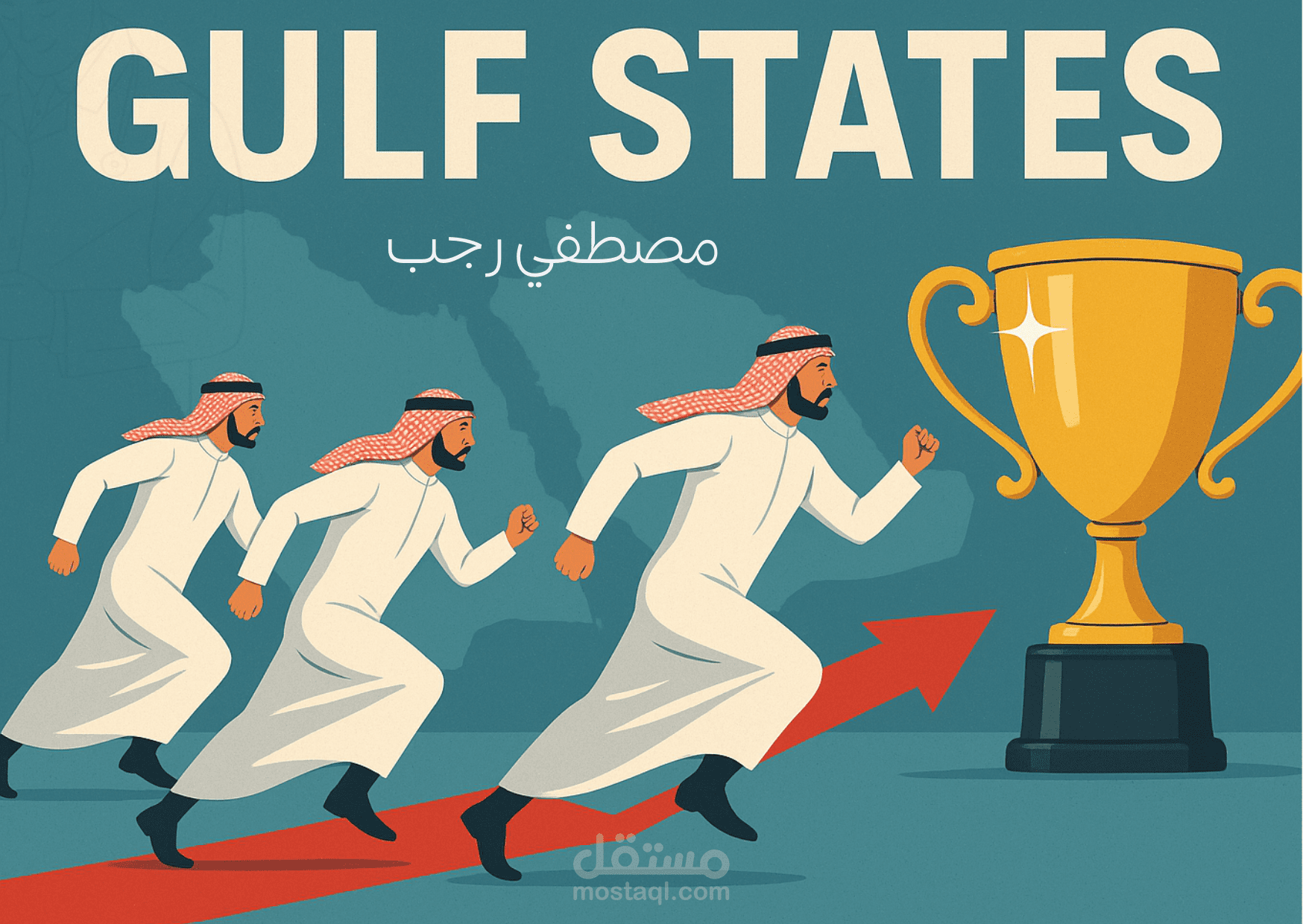مقال رأي تحليلي بعنوان حين يتصارع الكبار علي الريادة : الخليج نموذجا