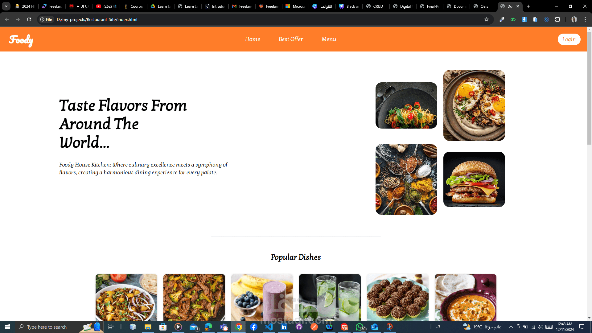 restaurant with api