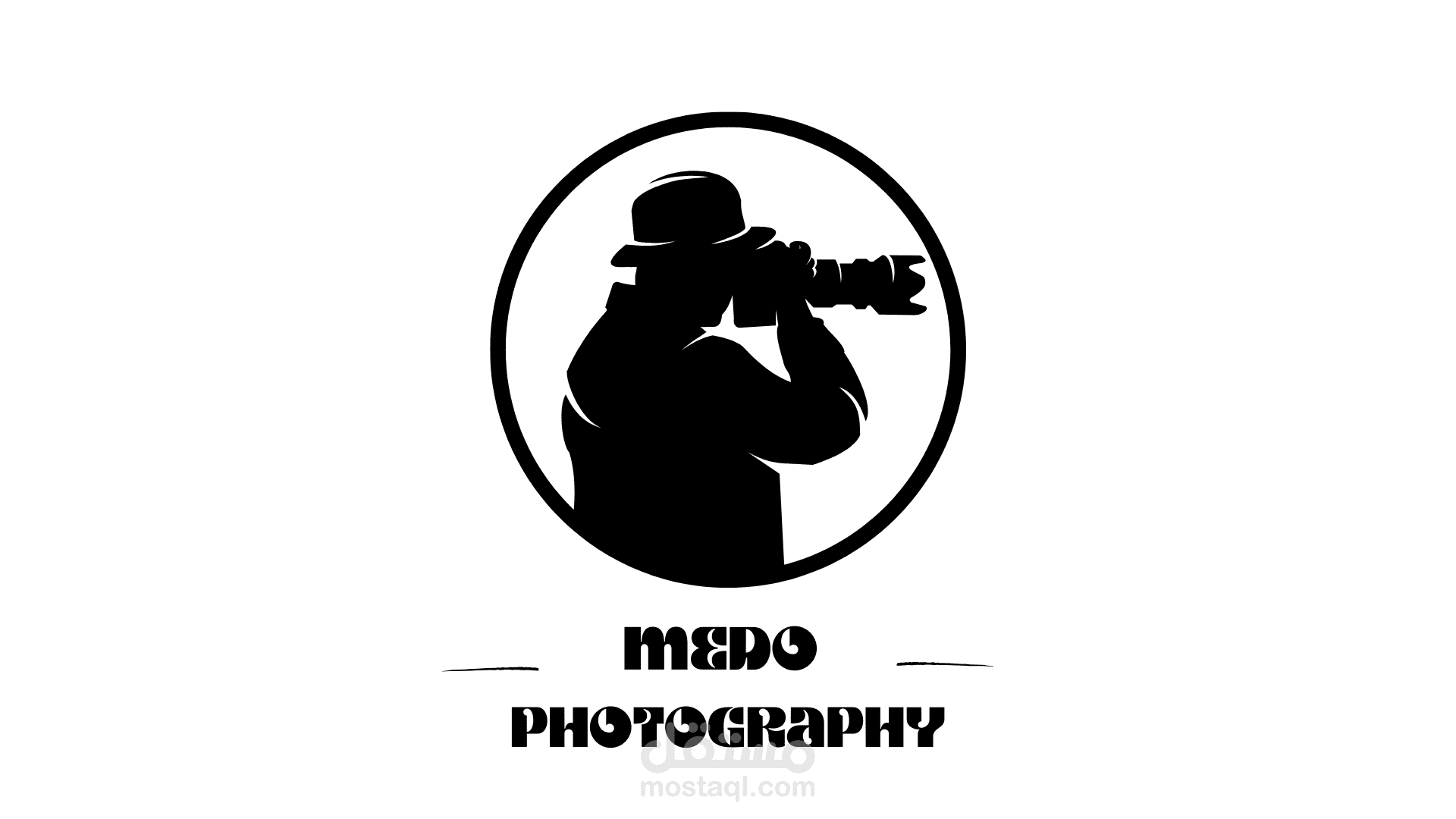 عمل لوجو احترافية لphotographer