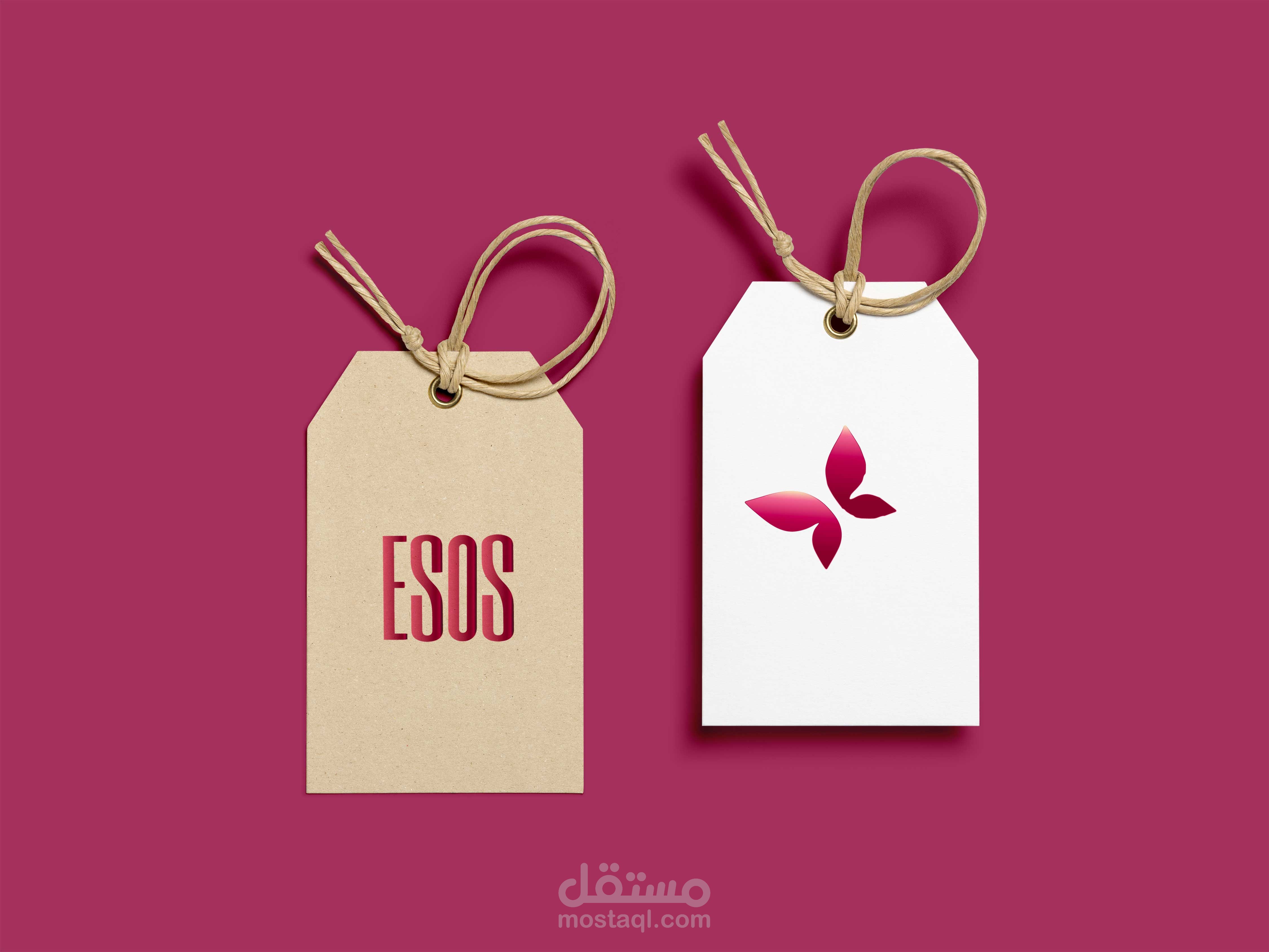 شعار لبراند ملابس اسمه esos