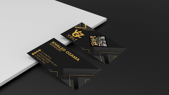 A business card for VGZ