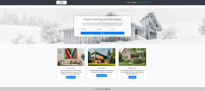 Real Estate Web Application