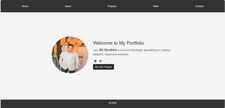 Design my own portfolio