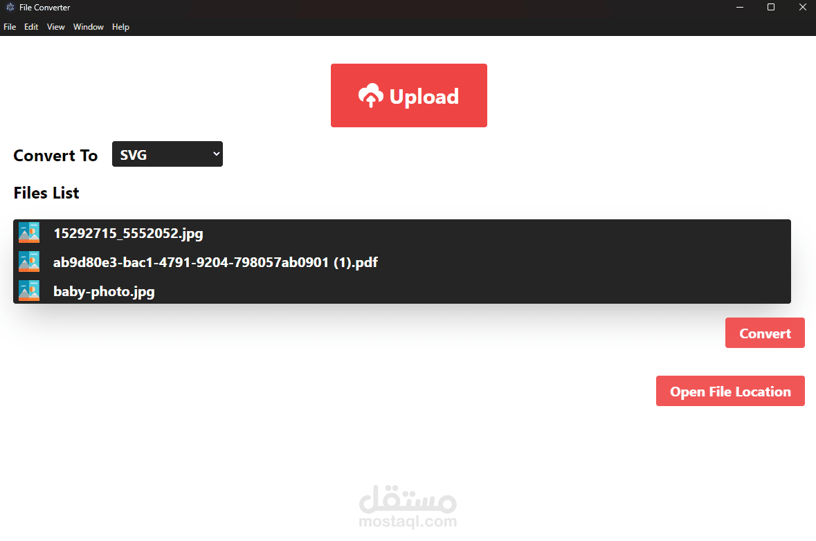 File Converter (Electron.js)