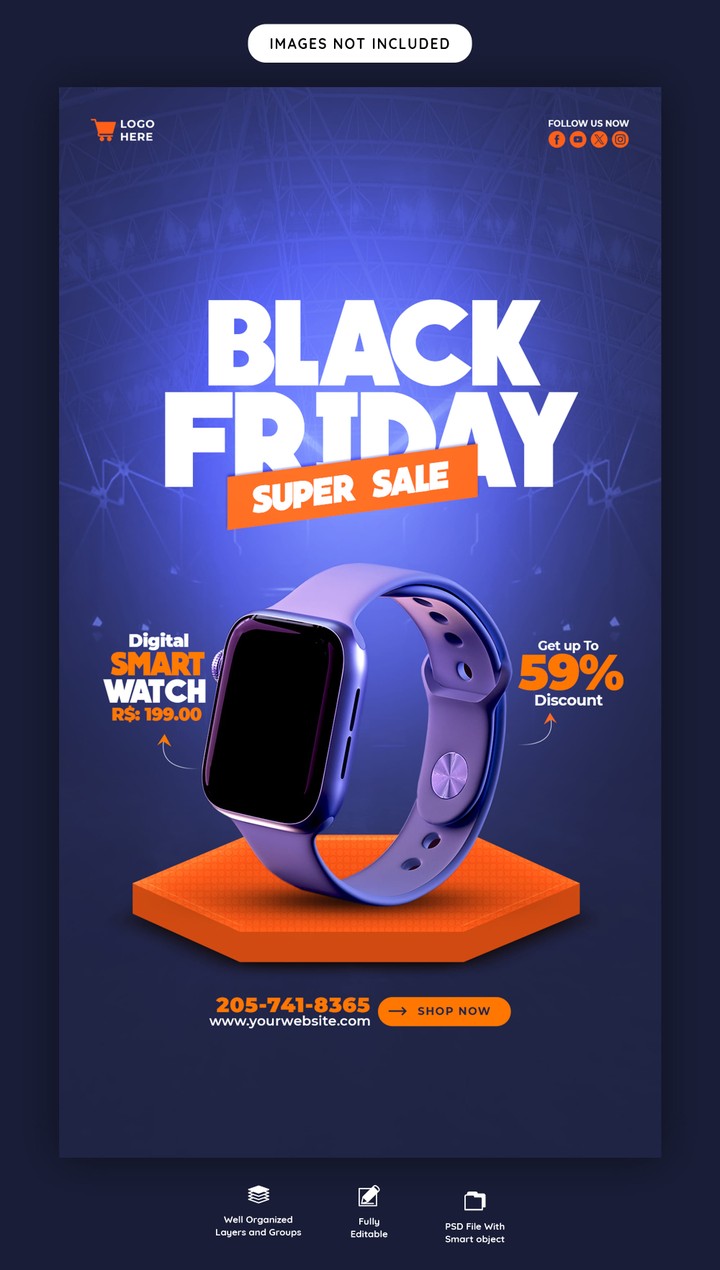 بوستر جمعة سودا black friday