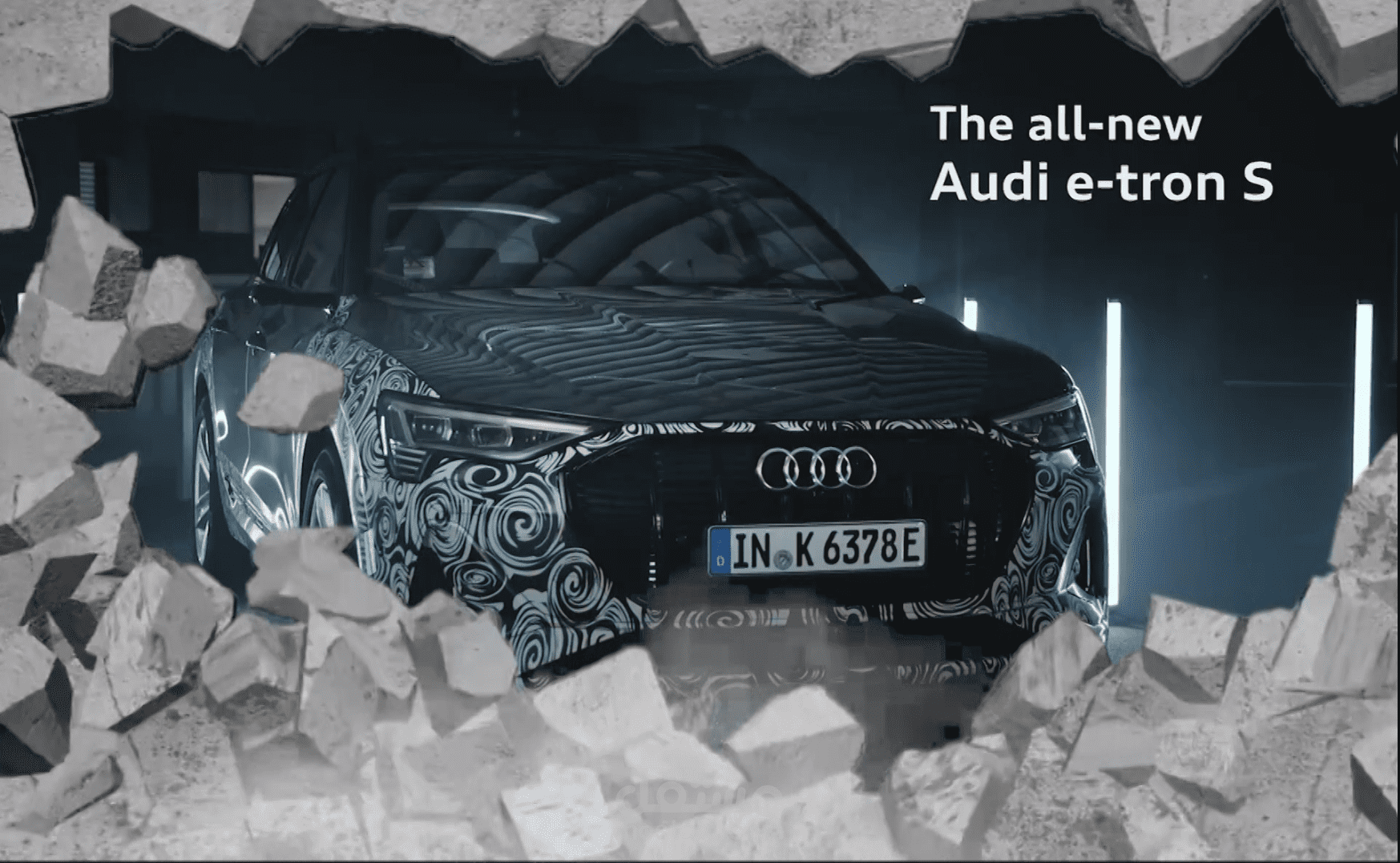 إعلان لشركة سيارات AUDI