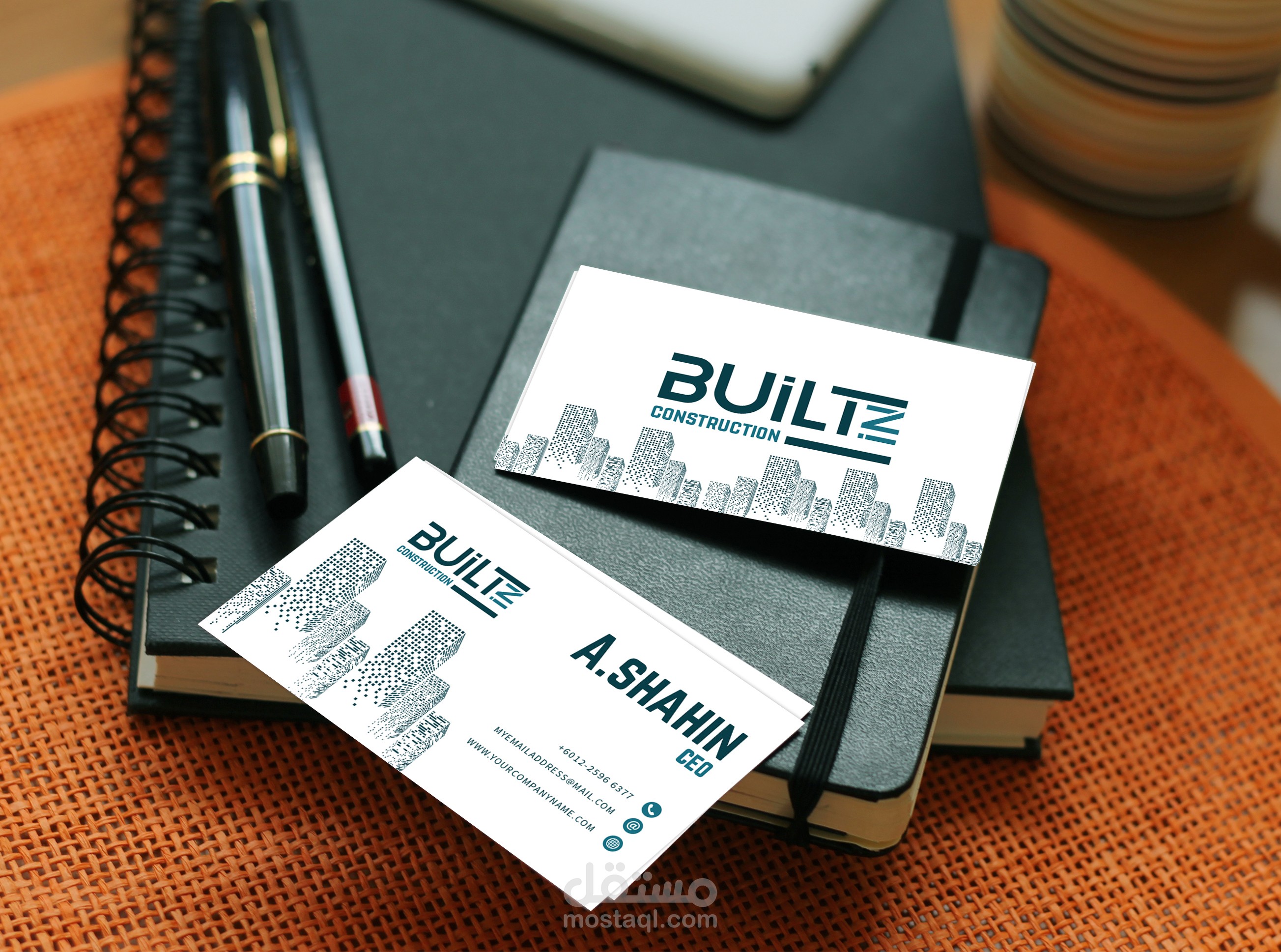 تصميم كروت شخصية (business card)