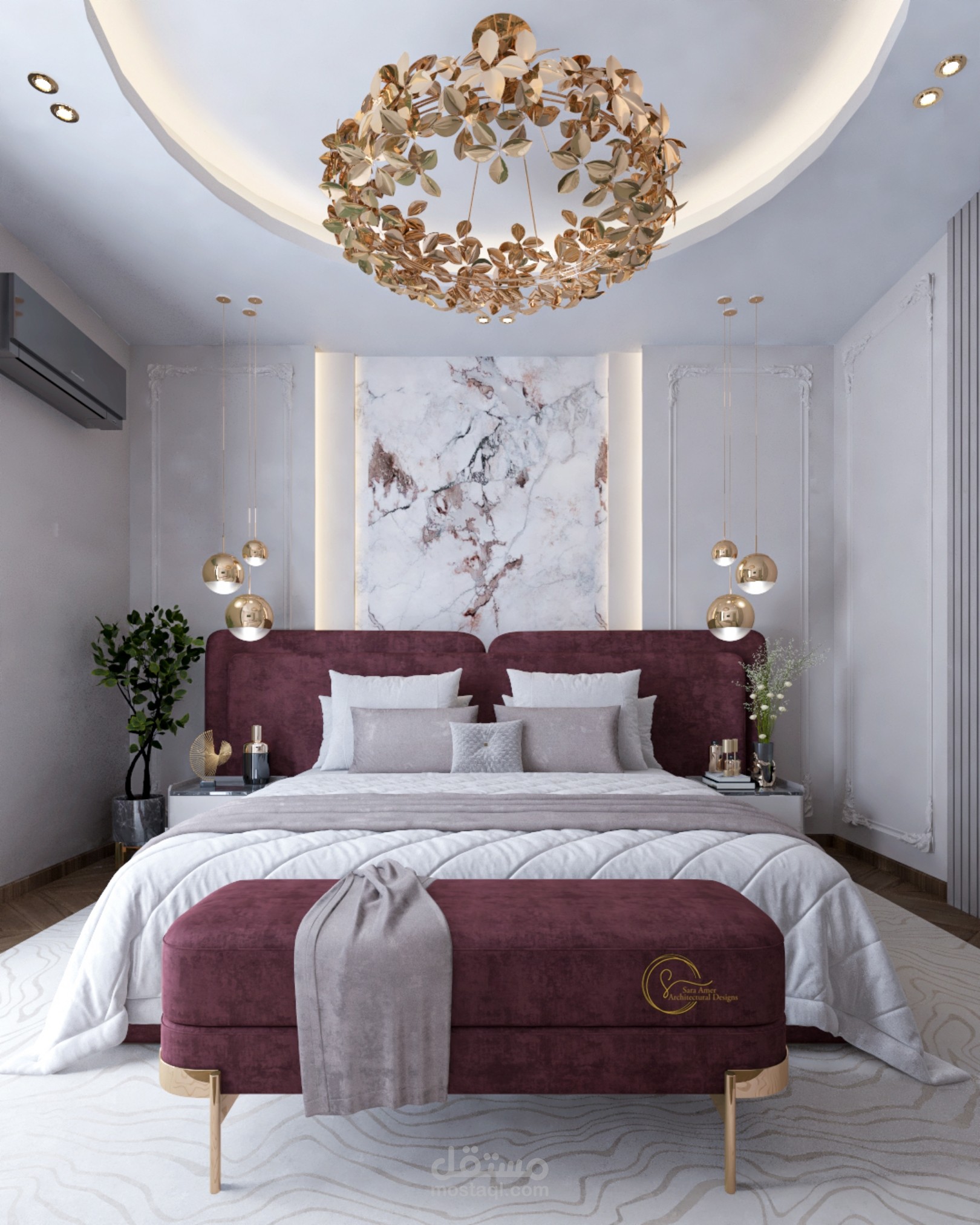 Master bedroom design