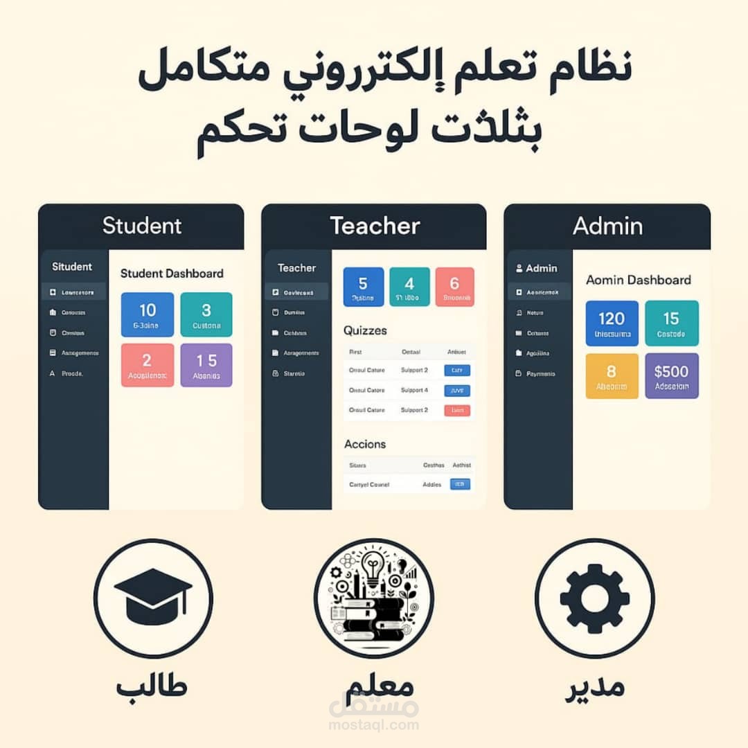نظام تعلم إلكتروني متكامل