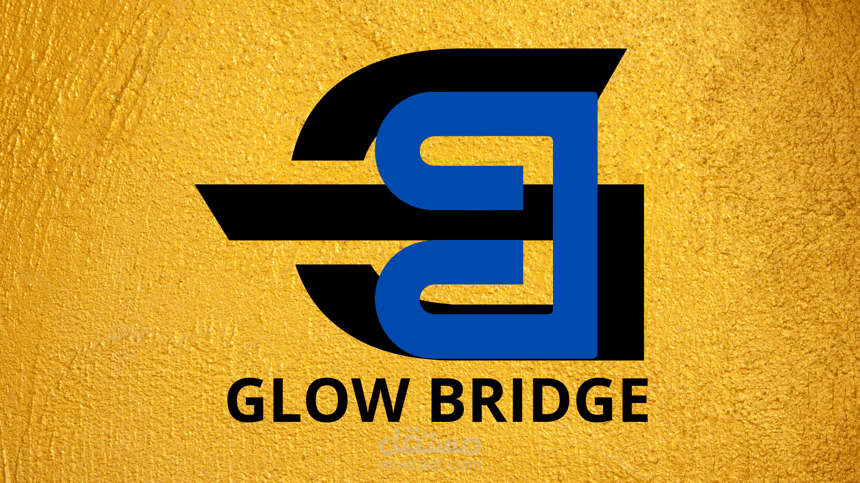 تصميم شعار بأسم Glow Bridge