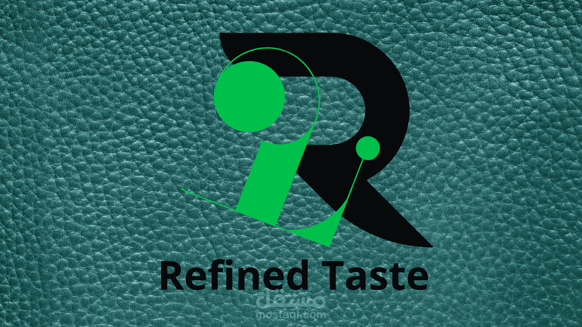 تصميم شعار بأسم Refined Taste