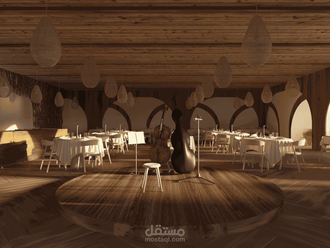 Lakeside Serenity – Restaurant Design in a Siwa Hotel