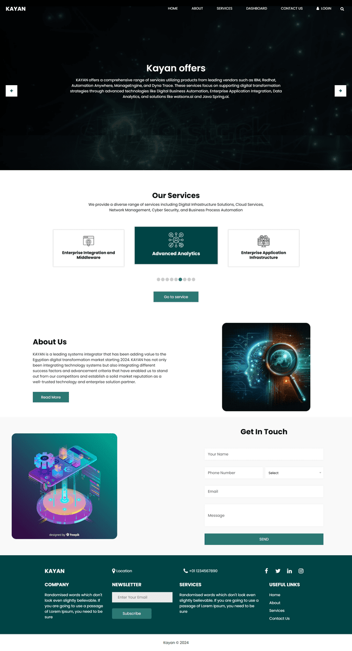 KAYAN Digital Services Portfolio