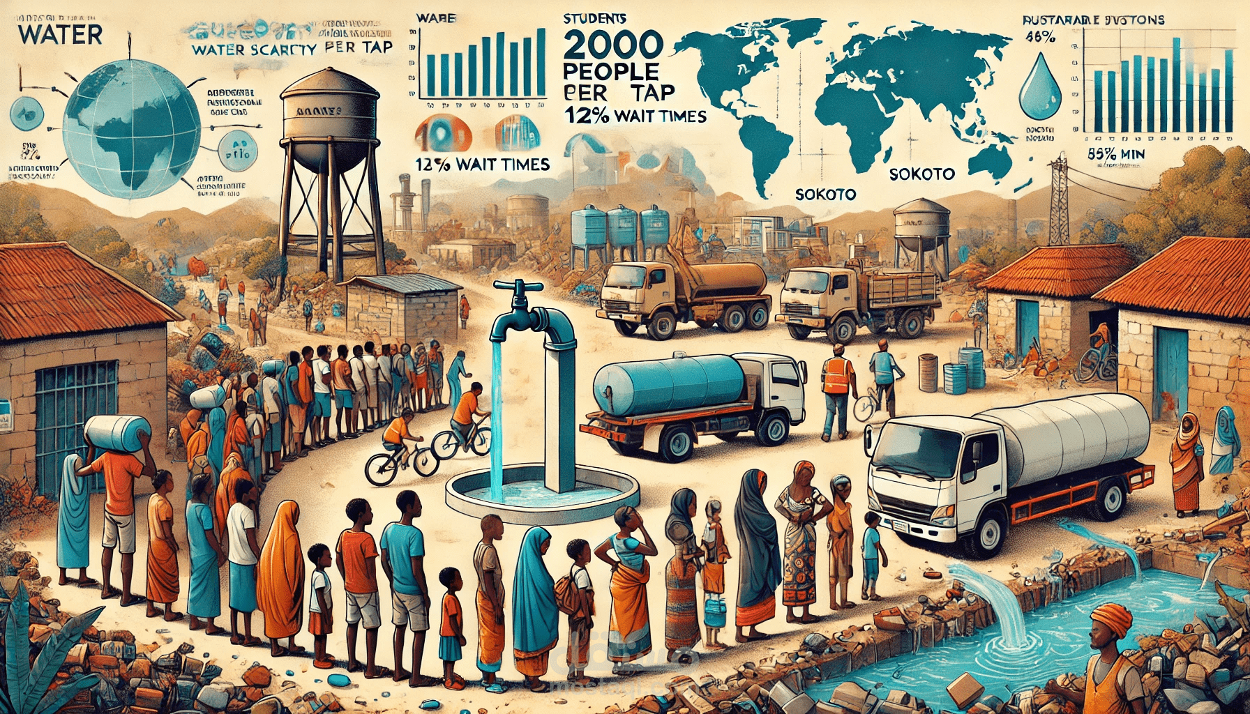 Tackling Water Scarcity and Governance in Maji Ndogo: A Data-Driven, Human-Centered Approach