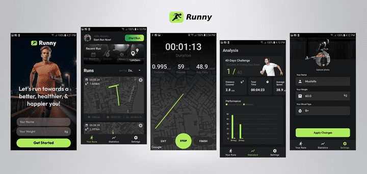 ٌRunning Tracker App