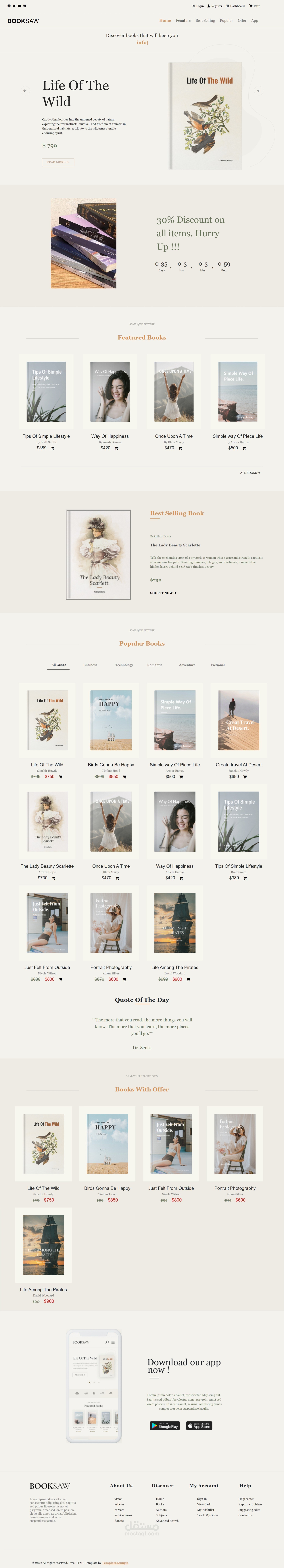 Online books store