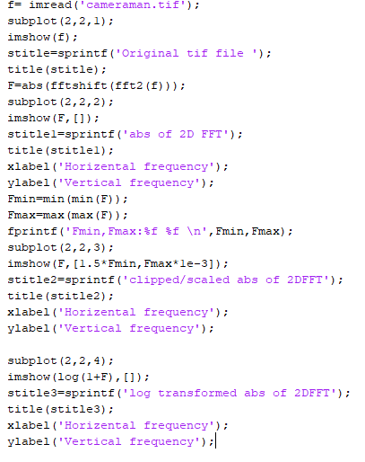 writing codes using matlab