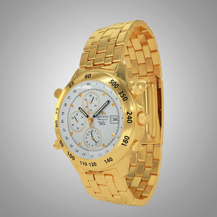 Orient Gold Watch - Chronograph