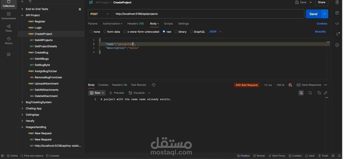 Bug Ticketing System