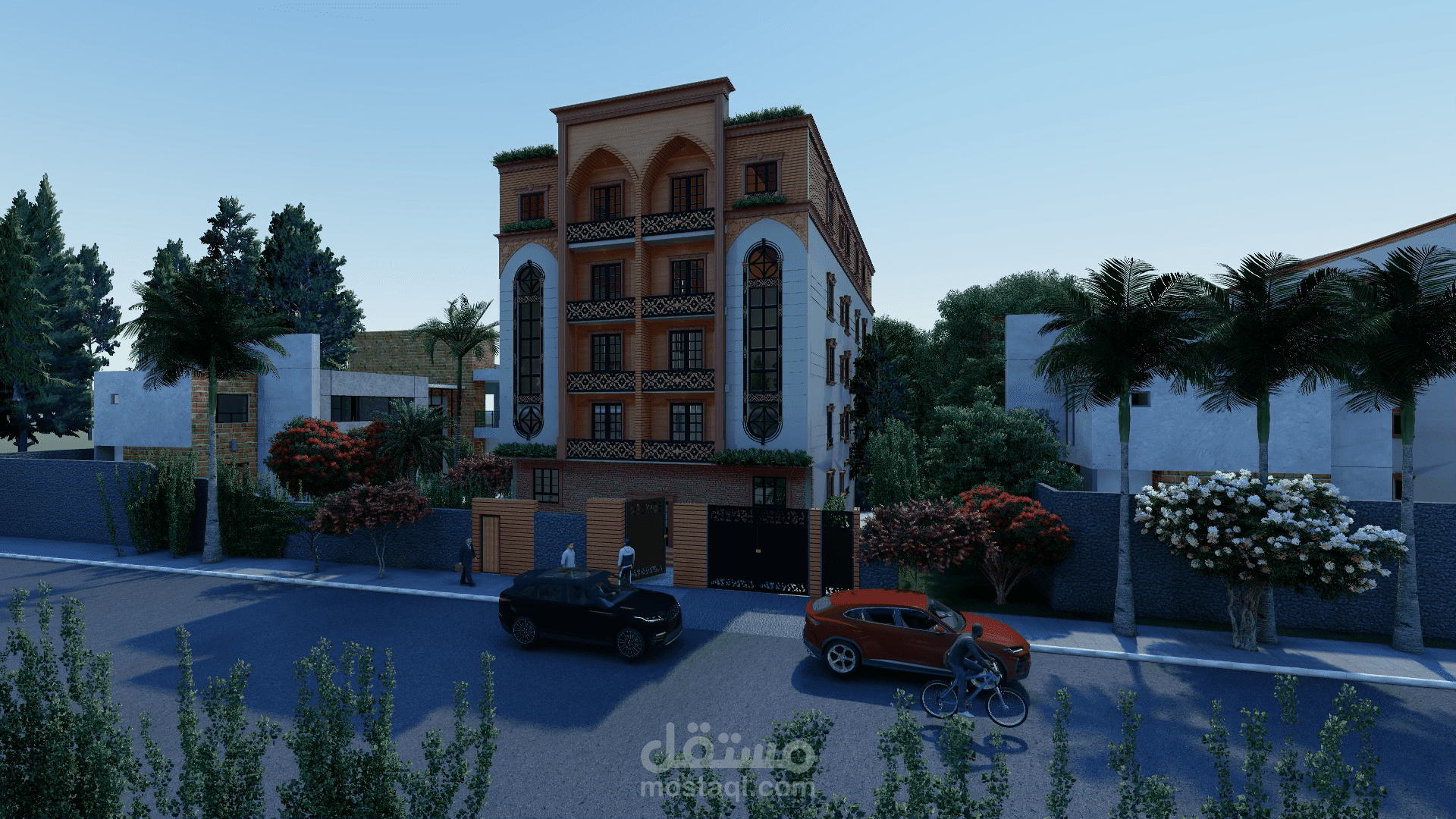 اعلان عن مكتب تصميم هندسي وديكور