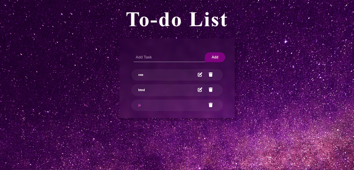 to do list