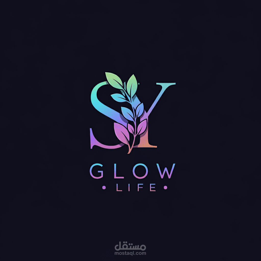 شعار "sy glow life"