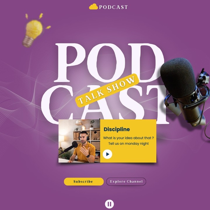 Podcast post design for social media