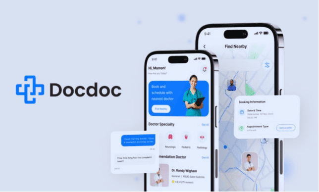 Docdoc Application | تطبيق لتسهيل حجز مواعيد الطبيب