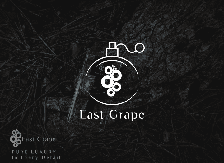 هوية بصرية لمحل عطور East Grape