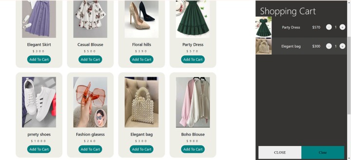 online shopping store for cloths