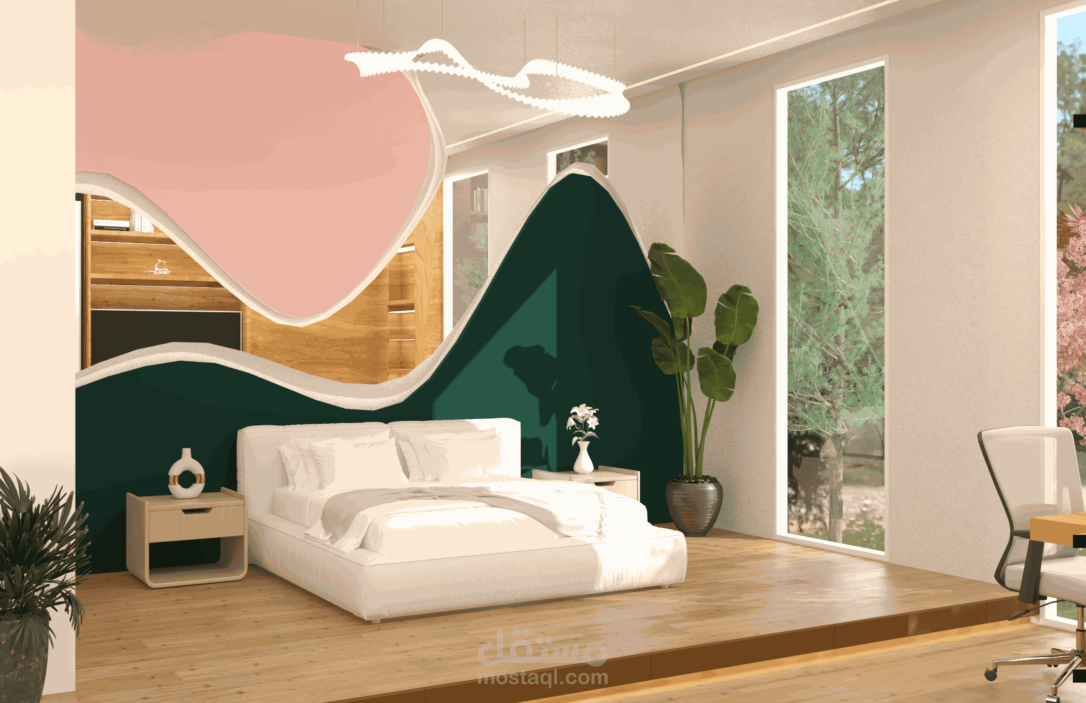 modern bedroom