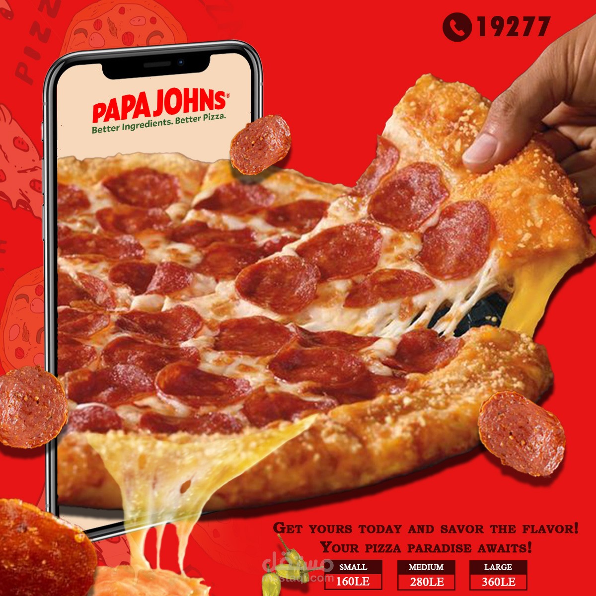 PAPA JOHNS AD