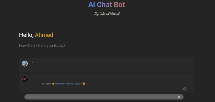 Ai chat bot