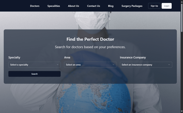 منصة Find My Doctor حجز اطباء ومشافي في الامارات العربية المتحدة