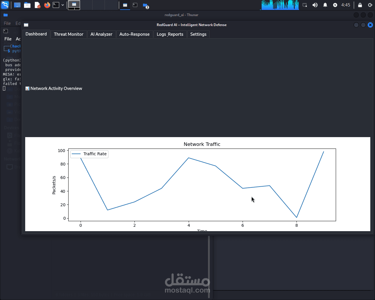 تطوير أداة RedGuard AI لاكتشاف التهديدات السيبرانية