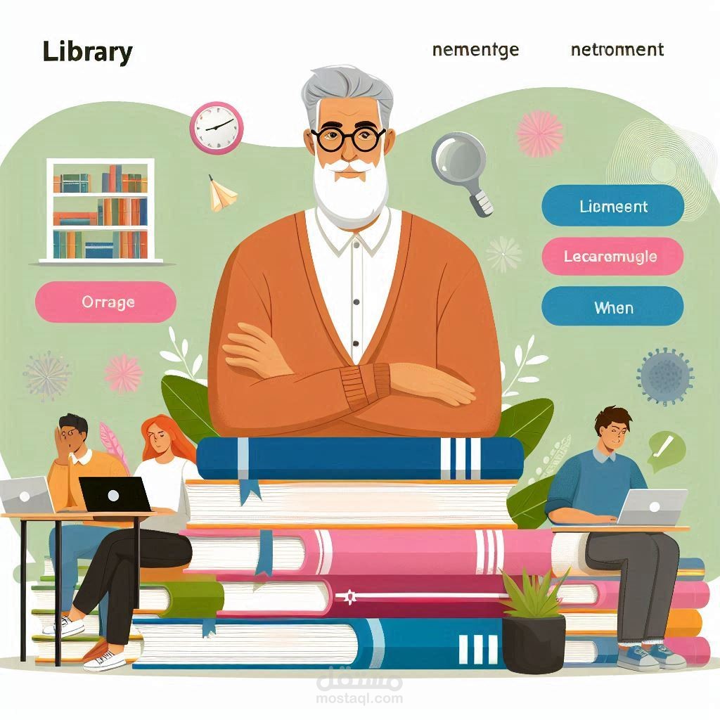 نظام ادارة مكتبة كتب | Library management system