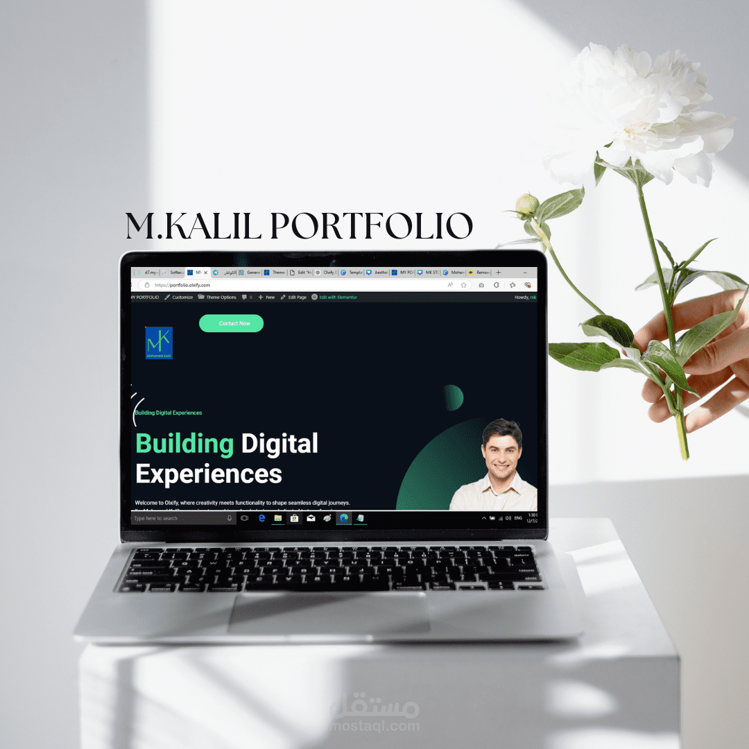 إنشاء بورتفوليو إلكتروني يجذب العملاء ويعزز تواجدك الرقمي