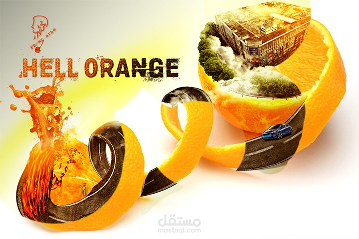 Hell orange