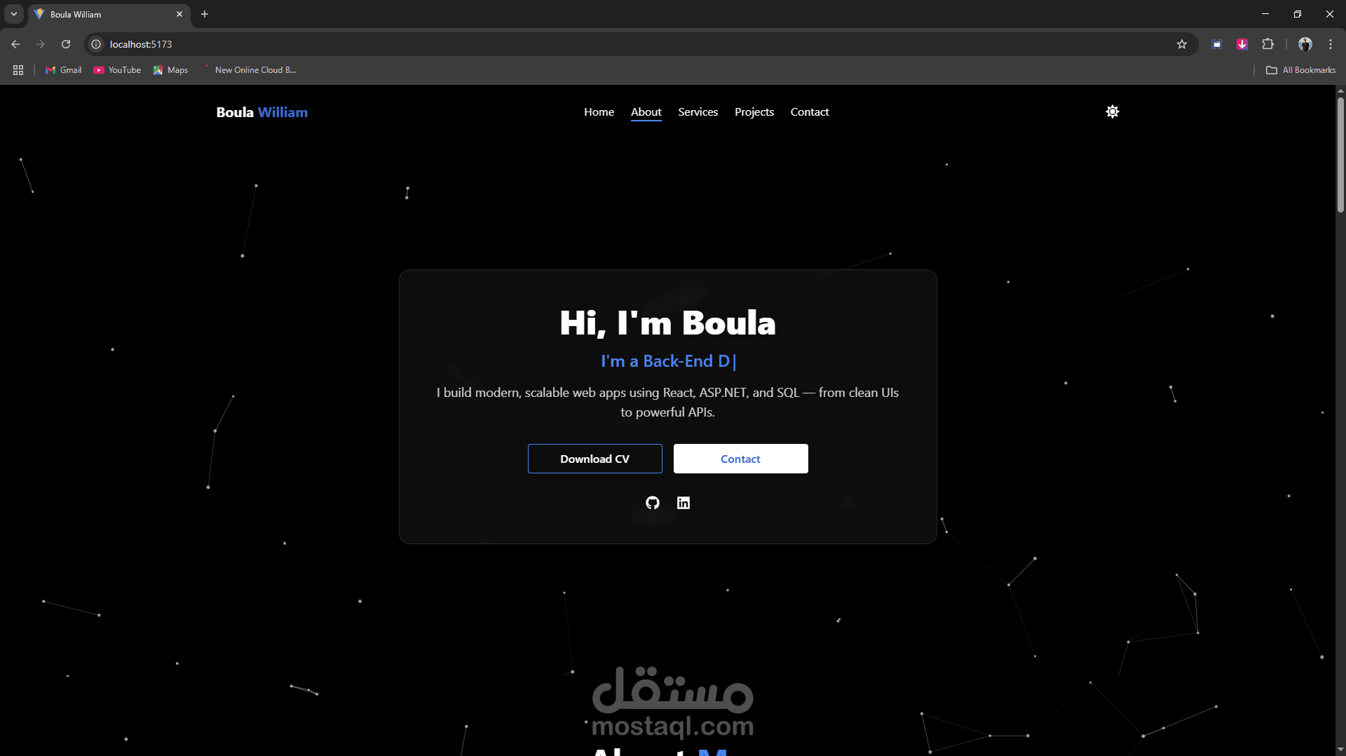 البورتفوليو الخاص بى | My Personal Portfolio