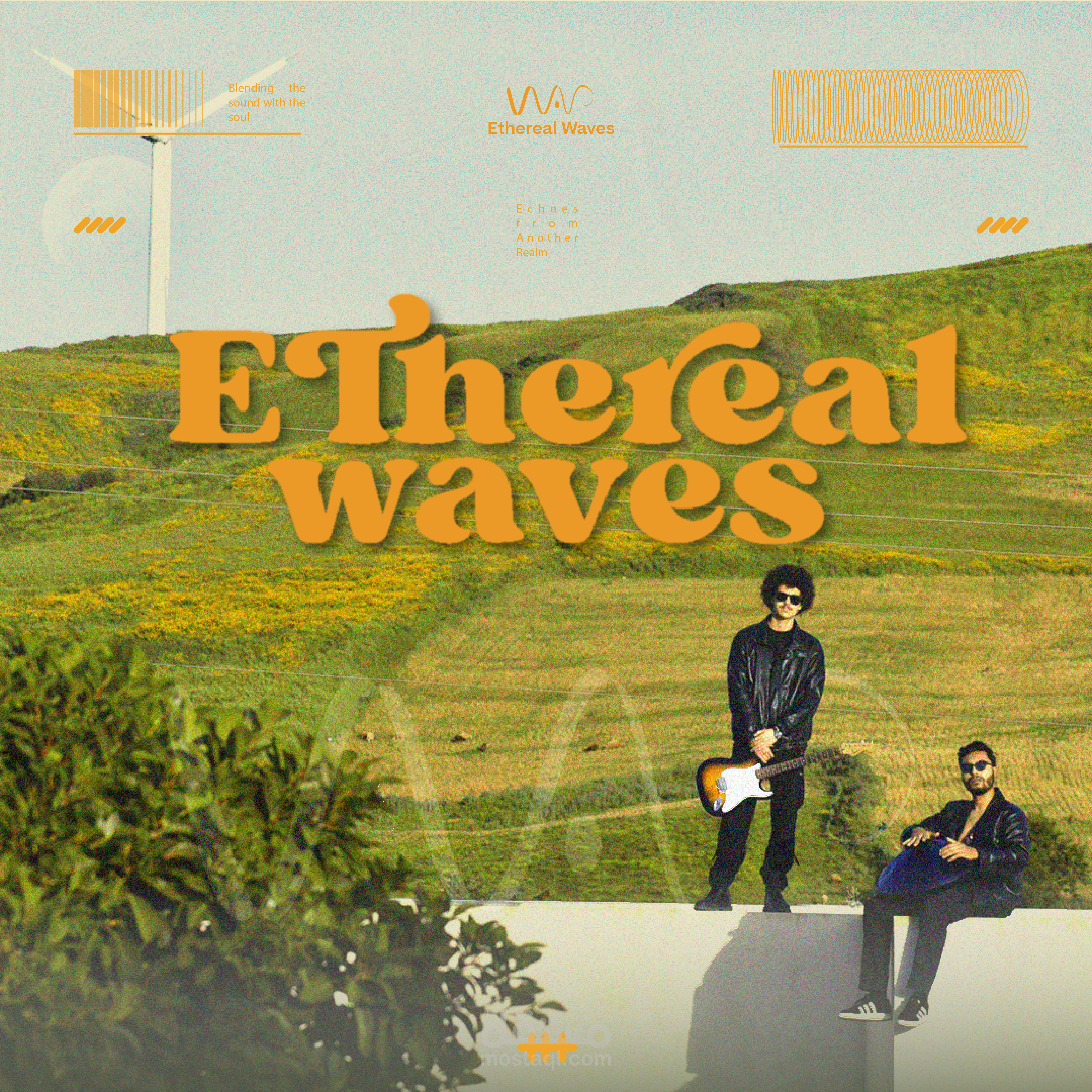تصميم منشور سوشيال ميديا لفرقة Ethereal Waves