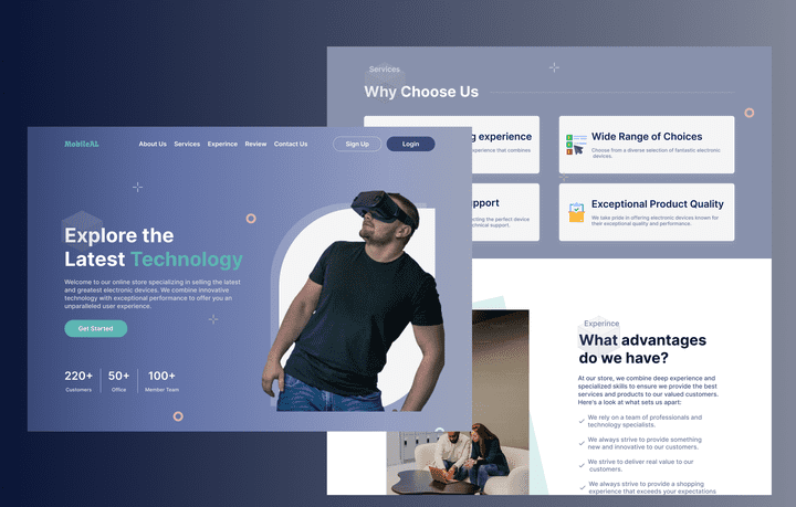 Landing Page