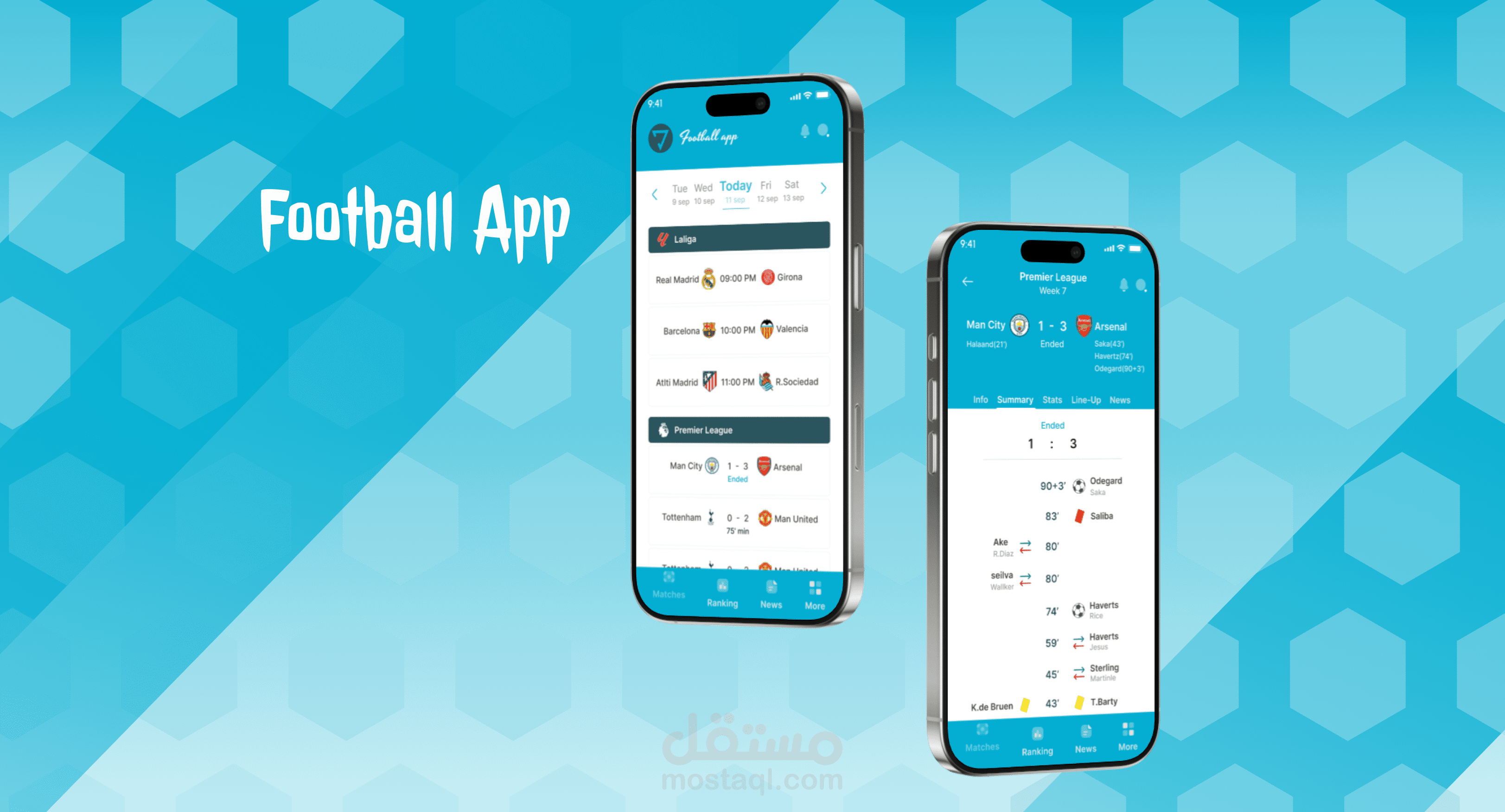 Football App - تطبيق كرة قدم