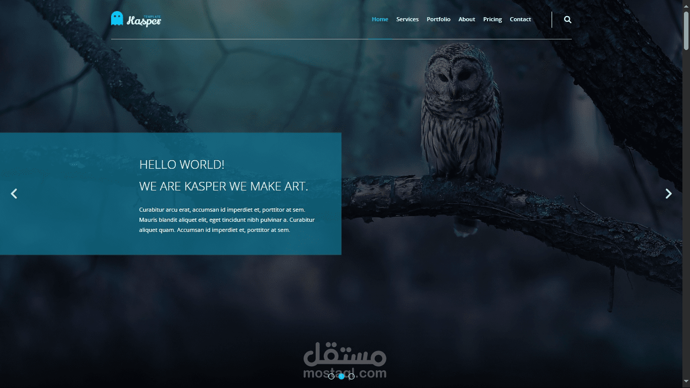 Kasper Template Project