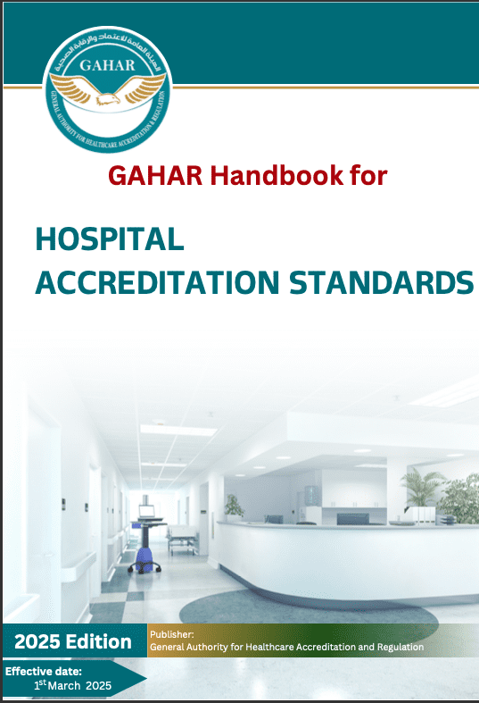 _GAHAR hospital accreditation standards _as standards researcher and developer