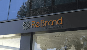 هوية بصرية لشركة تسويق (Re Brand )