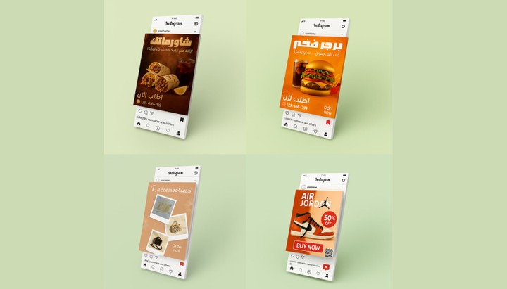تصاميم سوشيال ميديا (social media designes)