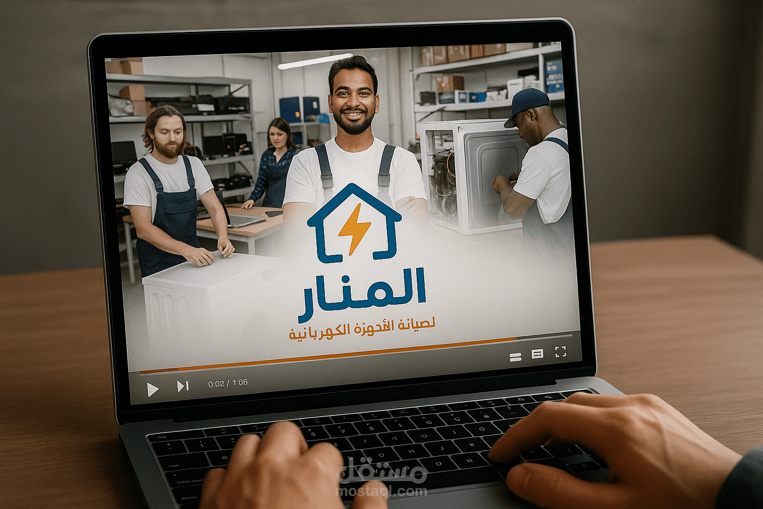 موقع إلكتروني متكامل لشركة المنار لصيانة الأجهزة الإلكترونية – احترافية وسرعة في الأداء