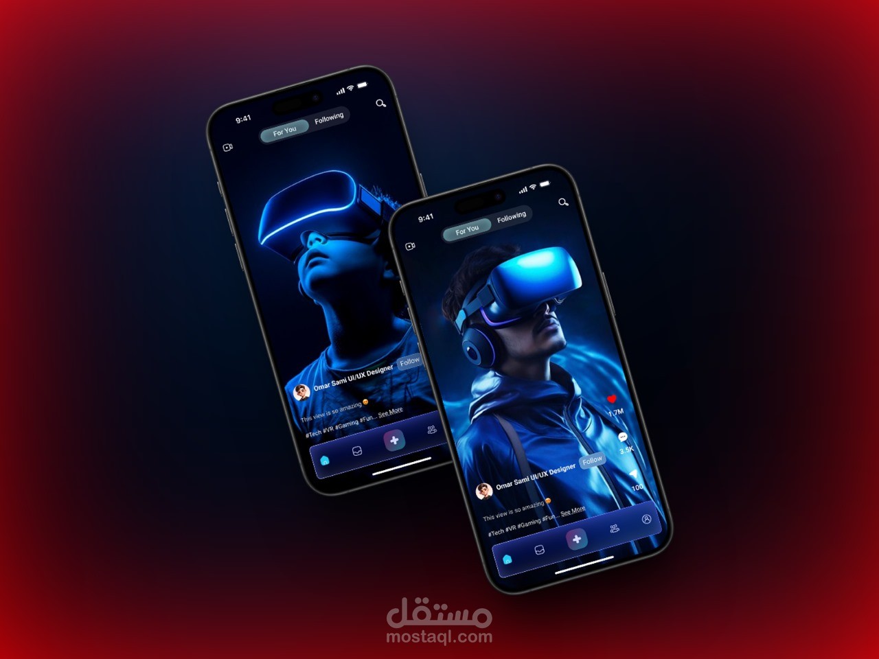 إعادة تصميم واجهة تطبيق تيك توك