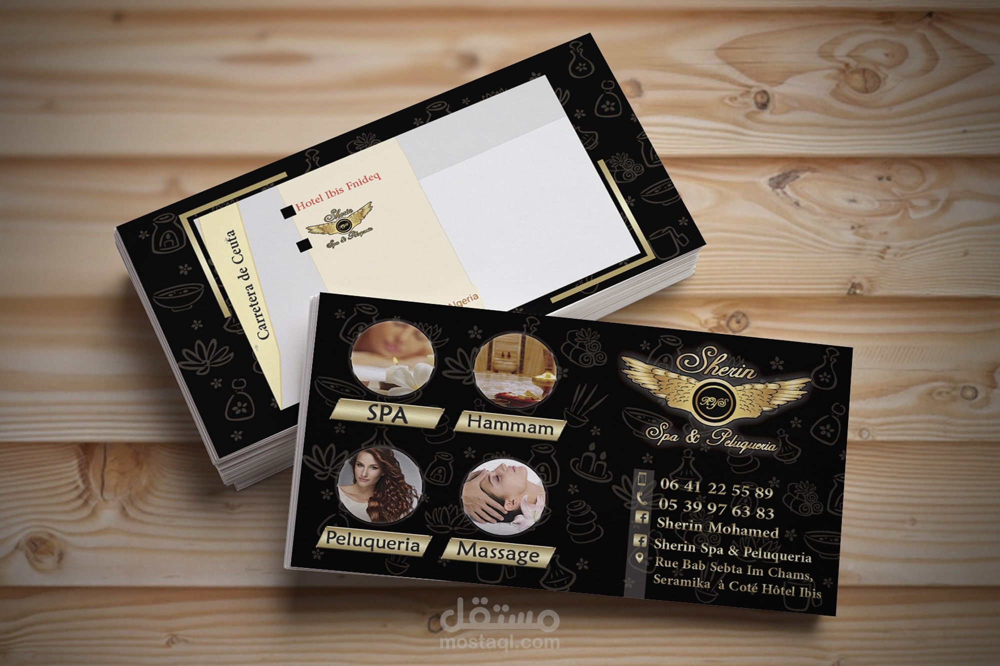 تصميم business card